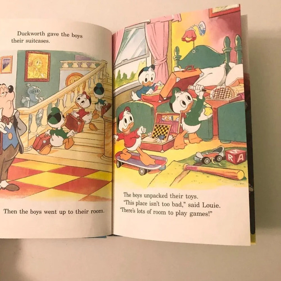1989 DuckTales Webby Saves the Day Disneys Wonderful World of Reading - Picture 12 of 16